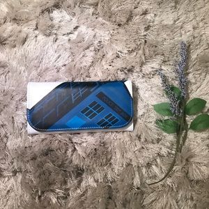 Doctor who TARDIS wallet blue and white